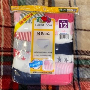 Girls fruit of the loom briefs